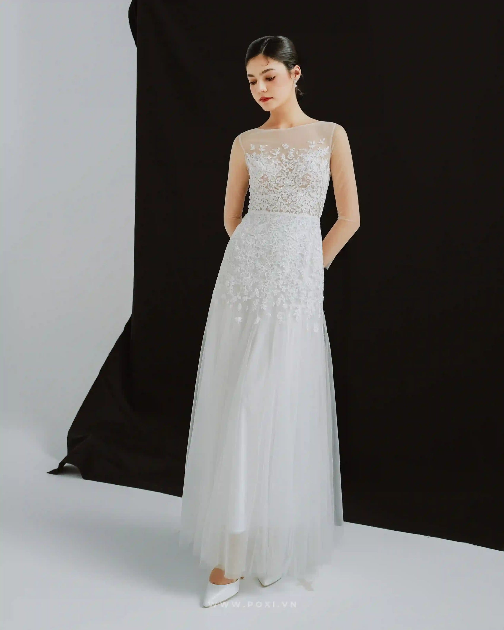 Made-to-order wedding mermaid dresses - D1763 - POXI