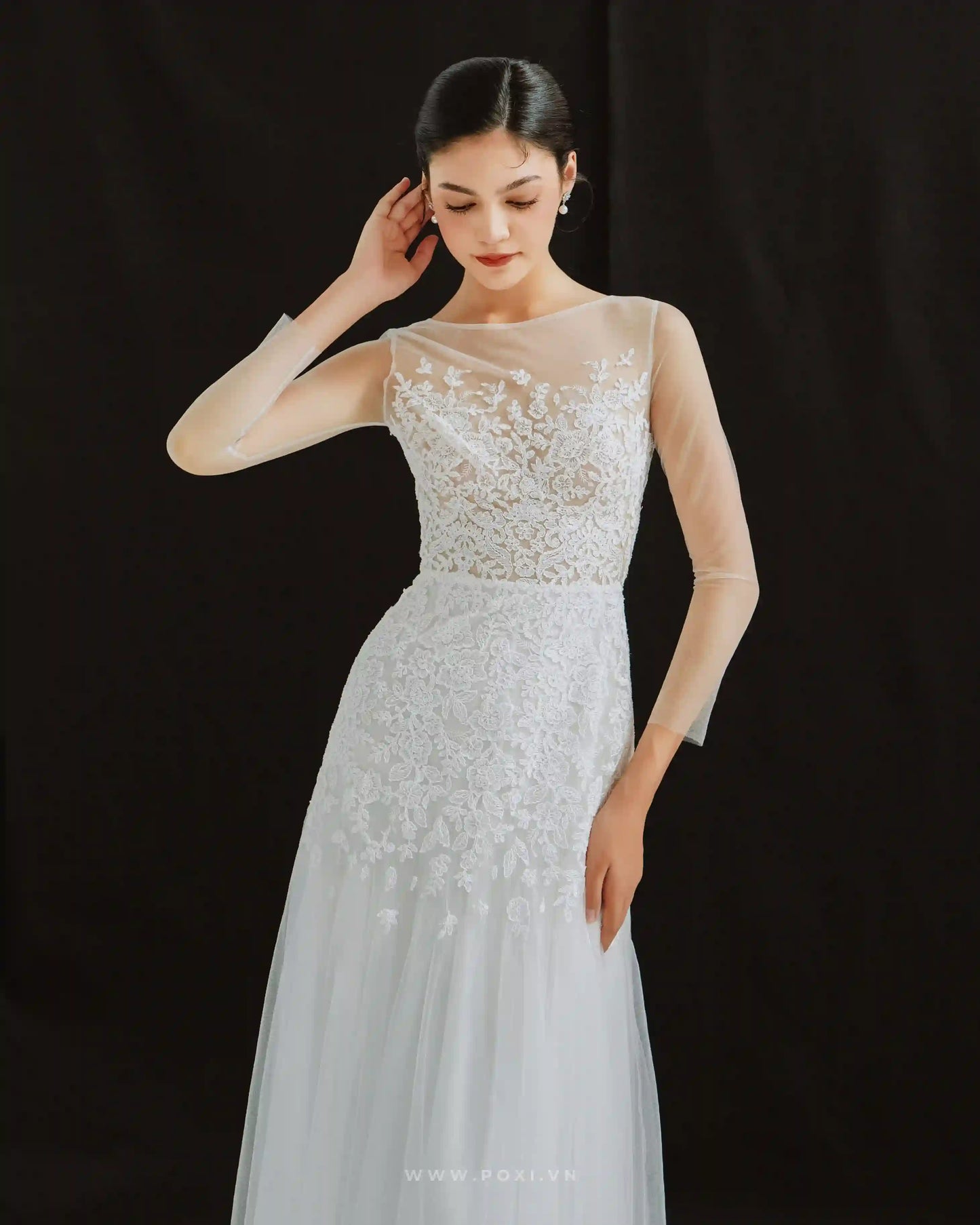 Made-to-order wedding mermaid dresses - D1763 - POXI