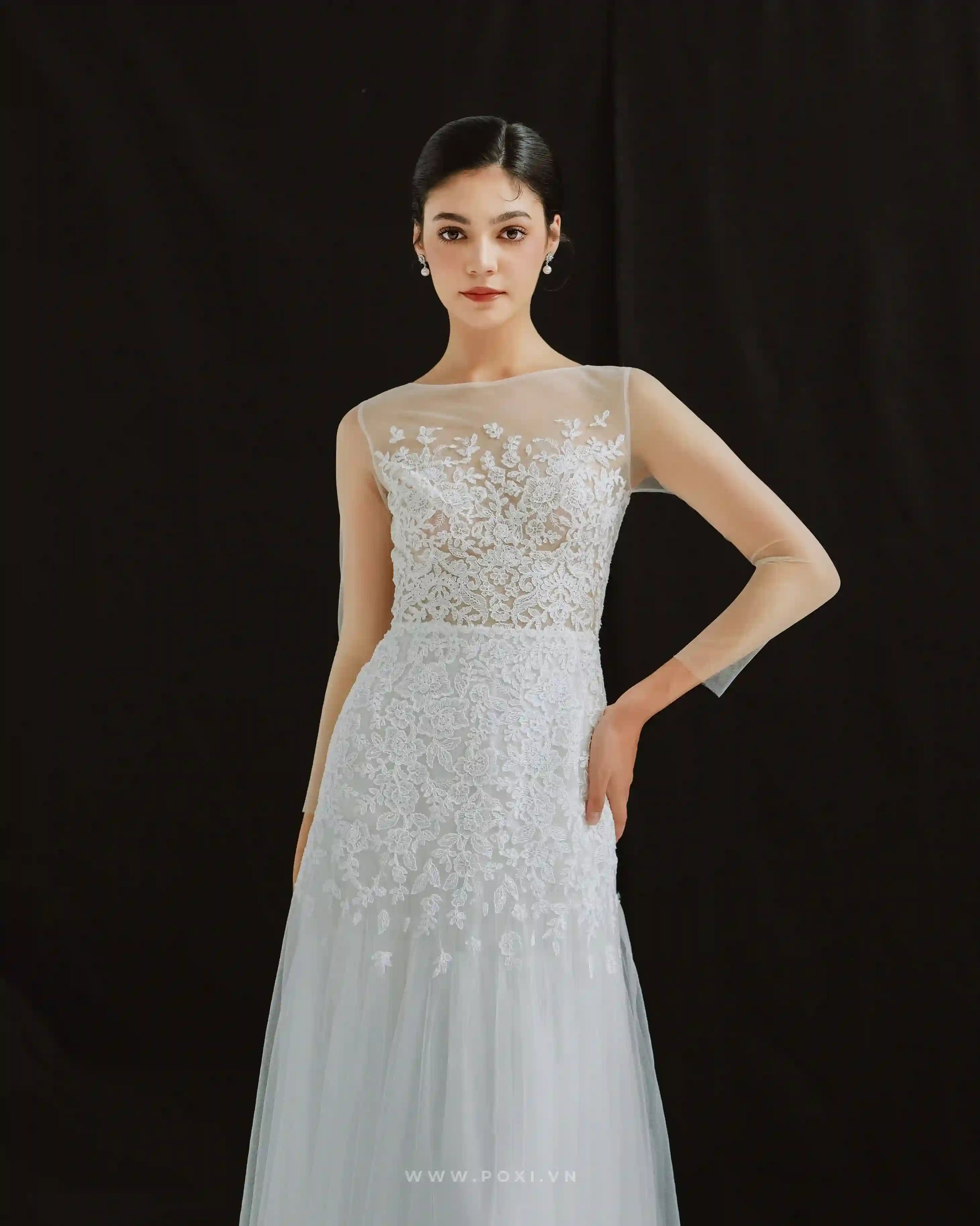 Made-to-order wedding mermaid dresses - D1763 - POXI