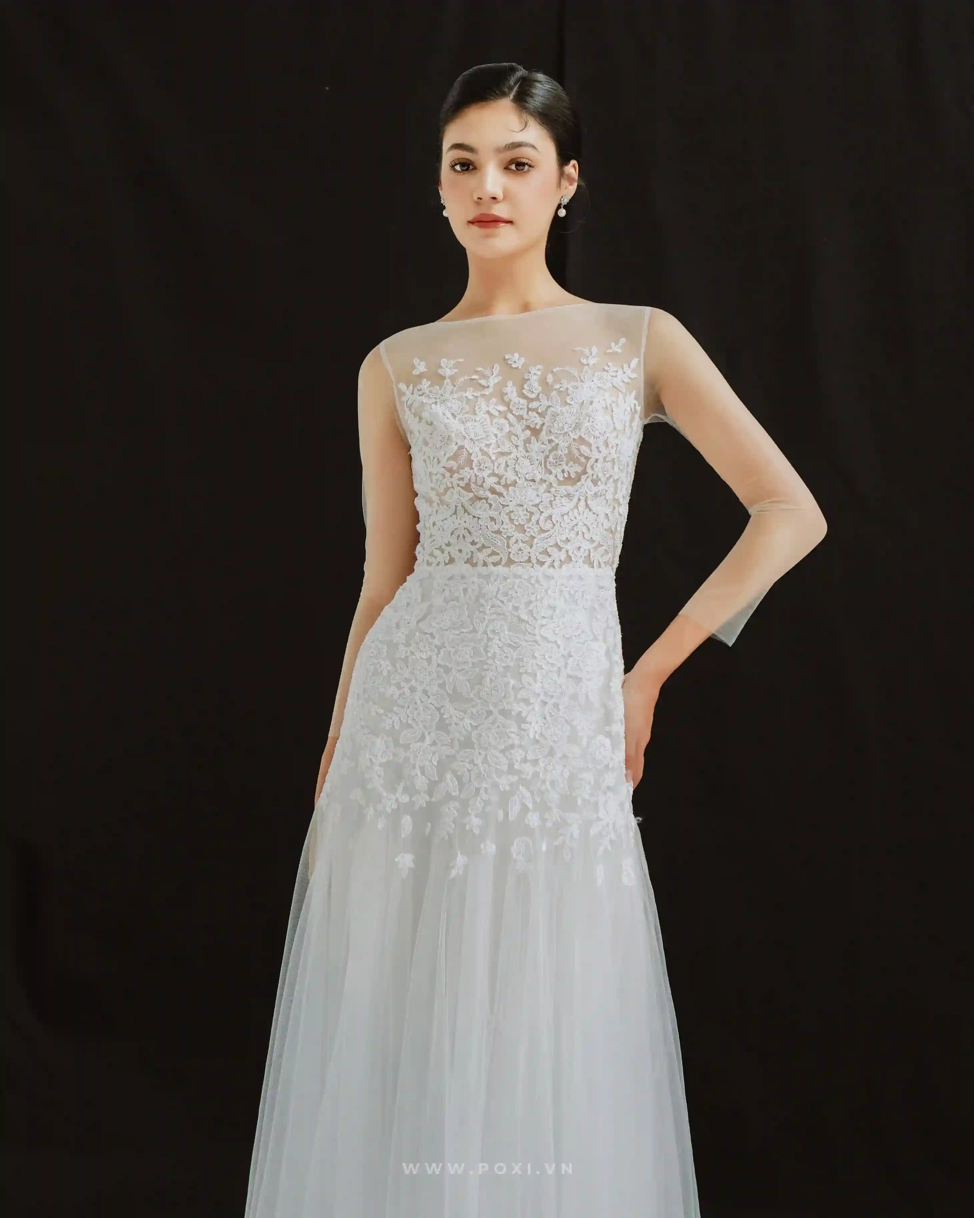 Made-to-order wedding mermaid dresses - D1763 - POXI